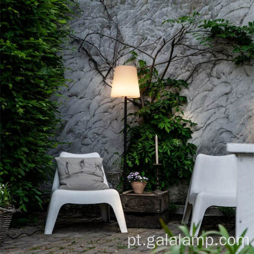 Luz externa regulável à prova d'água com controle remoto